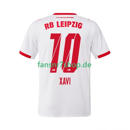 RB Leipzig fußball trikot Xavi Simons 10 Herren Heim 2025-2026 Kurzarm