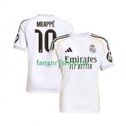 Real Madrid fußball trikot Mbappé Kylian 10 Herren Heim 2025-2026 Kurzarm