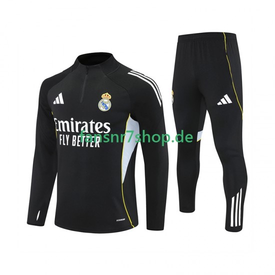 Real Madrid Sweatshirts Anzüge Schwarz 2025-2026