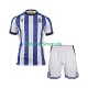 Real Sociedad fußball trikot Kinder Heim 2025-2026 Kurzarm