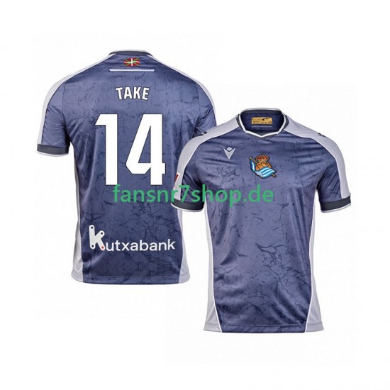 USA Real Sociedad fußball trikot Takef Kubo 14 Herren Auswärts 2025-2026 Kurzarm