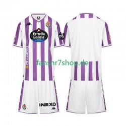 Real Valladolid fußball trikot Kinder Heim 2025-2026 Kurzarm