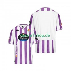 Real Valladolid fußball trikot Herren Heim 2025-2026 Kurzarm