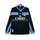Lazio Rom fußball trikot 1998 Herren Auswärts Retro 1999 Langarm