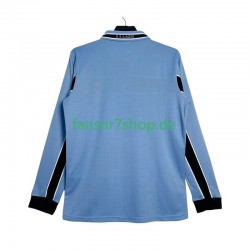 Lazio Rom fußball trikot 1998 Herren Heim Retro 1999 Langarm