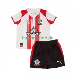 Southampton fußball trikot Kinder Heim 2025-2026 Kurzarm