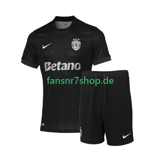 Sporting CP fußball trikot Kinder Auswärts 2025-2026 Kurzarm