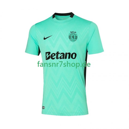 Sporting CP fußball trikot Herren Ausweich 2025-2026 Kurzarm