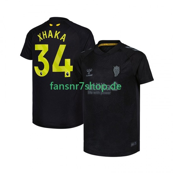 fußball trikot Sunderland Granit Xhaka 34 Herren Ausweich 2025-2026 Kurzarm