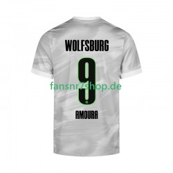 VfL Wolfsburg fußball trikot Mohamed Amoura 9 Herren Auswärts 2025-2026 Kurzarm