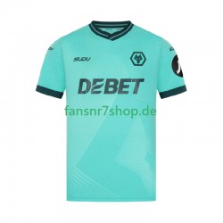 Wolverhampton Wanderers fußball trikot Herren Auswärts 2024-2025 Kurzarm