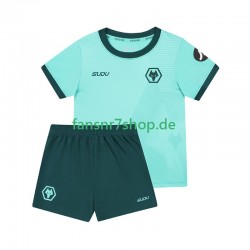 Wolverhampton Wanderers fußball trikot Kinder Auswärts 2025-2026 Kurzarm