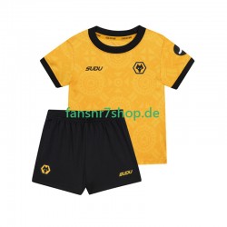 Wolverhampton Wanderers fußball trikot Kinder Heim 2025-2026 Kurzarm