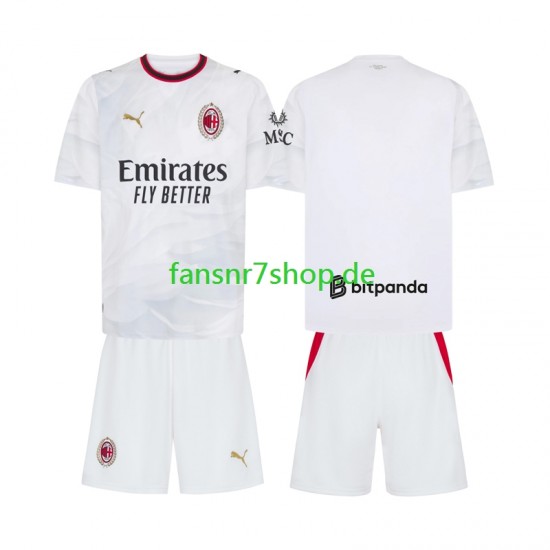 AC Mailand fußball trikot Kinder Auswärts 2026-2027 Kurzarm