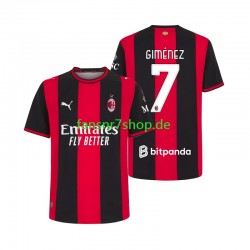 AC Mailand fußball trikot Gimenez 7 Herren Heim 2026-2027 Kurzarm