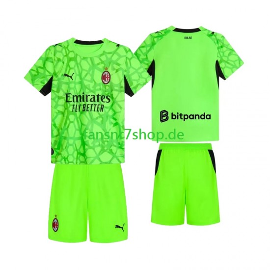 AC Mailand fußball trikot Torhüter Kinder Ausweich 2026-2027 Kurzarm