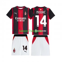 AC Mailand fußball trikot Modrić Luka 14 Kinder Heim 2026-2027 Kurzarm