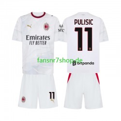 AC Mailand fußball trikot Pulisic 11 Kinder Auswärts 2026-2027 Kurzarm
