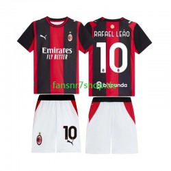 AC Mailand fußball trikot Rafael Leao 10 Kinder Heim 2026-2027 Kurzarm