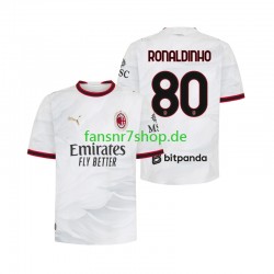 AC Mailand fußball trikot Ronaldinho 80 Herren Auswärts 2026-2027 Kurzarm
