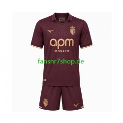 AS Monaco fußball trikot Kinder Auswärts 2026-2027 Kurzarm