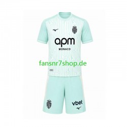 AS Monaco fußball trikot Kinder Ausweich 2026-2027 Kurzarm