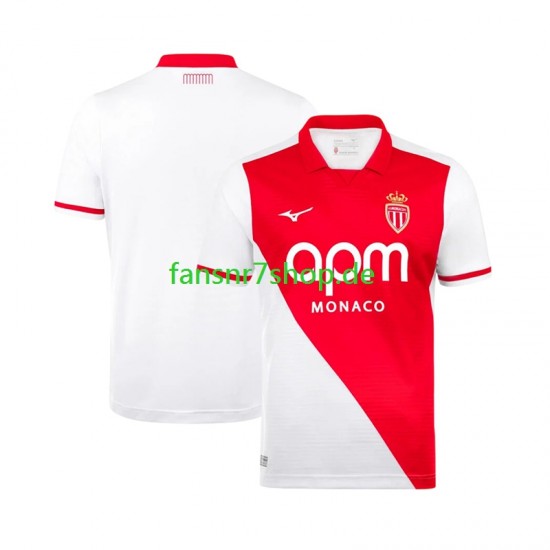 AS Monaco fußball trikot Herren Heim 2026-2027 Kurzarm