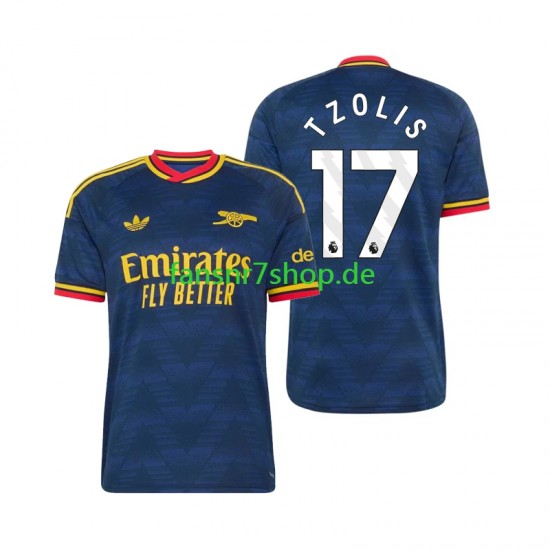 Arsenal fußball trikot Christos Tzolis 17 Herren Auswärts 2026-2027 Kurzarm