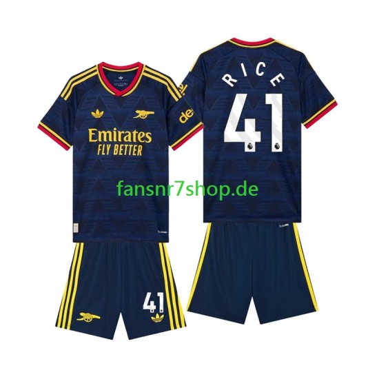 Arsenal fußball trikot Declan Rice 41 Kinder Auswärts 2026-2027 Kurzarm