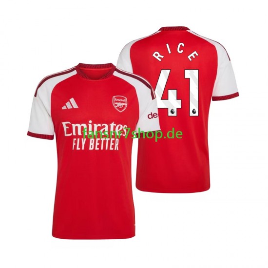 Arsenal fußball trikot Declan Rice 41 Herren Heim 2026-2027 Kurzarm