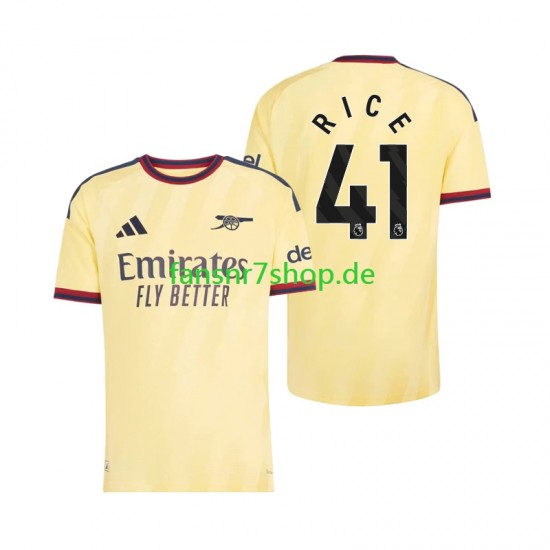 Arsenal fußball trikot Declan Rice 41 Herren Ausweich 2026-2027 Kurzarm