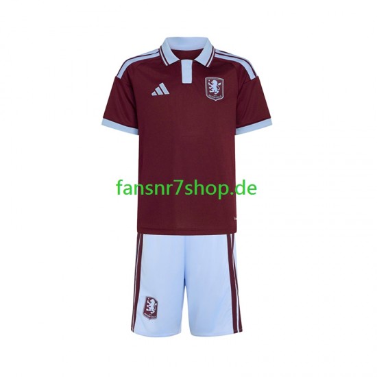 Aston Villa fußball trikot Kinder Heim 2026-2027 Kurzarm