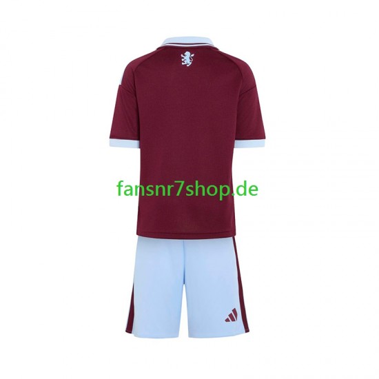 Aston Villa fußball trikot Kinder Heim 2026-2027 Kurzarm
