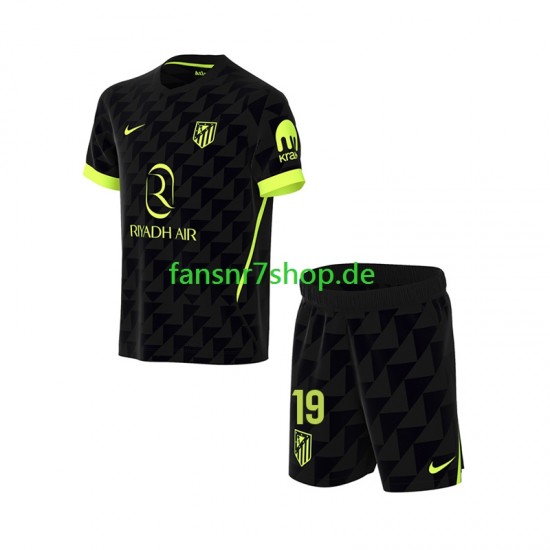 Atlético Madrid fußball trikot Julian Alvarez 19 Kinder Auswärts 2026-2027 Kurzarm