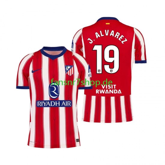 Atlético Madrid fußball trikot Julian Alvarez 19 Herren Heim 2026-2027 Kurzarm