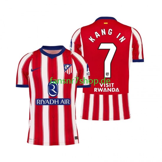 Atlético Madrid fußball trikot Lee Kang-in 7 Herren Heim 2026-2027 Kurzarm
