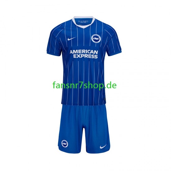 Brighton Hove Albion fußball trikot Kinder Heim 2026-2027 Kurzarm