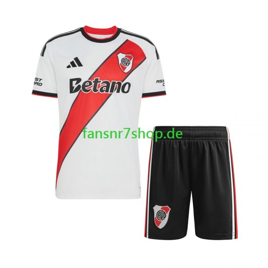 River Plate fußball trikot Kinder Heim 2026-2027 Kurzarm