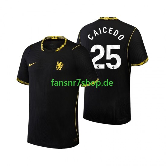 Chelsea fußball trikot Moises Caicedo 25 Herren Auswärts 2026-2027 Kurzarm