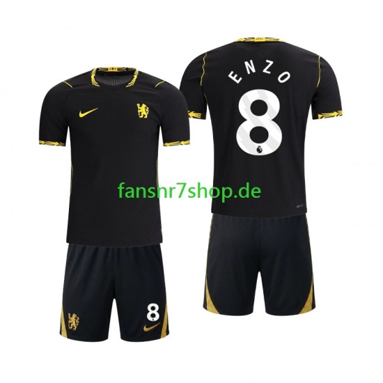 fußball trikot Chlesea Enzo Fernandez 8 Kinder Auswärts 2026-2027 Kurzarm