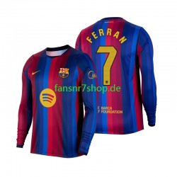 FC Barcelona fußball trikot Ferran Torres 7 Herren Heim 2026-2027 Langarm FC Barcelona fußball trikot Ferran Torres 7 Herren Heim 2026-2027 Langarm
