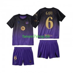 FC Barcelona fußball trikot Gavi 6 Kinder Auswärts 2026-2027 Kurzarm