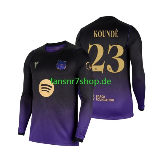 FC Barcelona fußball trikot Jules Kounde 23 Herren Auswärts 2026-2027 Langarm