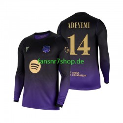 FC Barcelona fußball trikot Karim Adeyemi 14 Herren Auswärts 2026-2027 Langarm