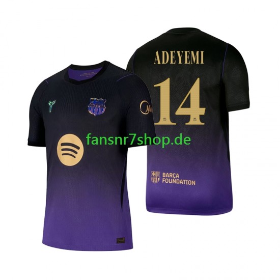FC Barcelona fußball trikot Karim Adeyemi 14 Herren Auswärts 2026-2027 Kurzarm