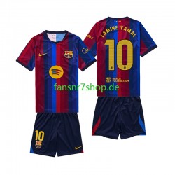 FC Barcelona fußball trikot Lamine Yamal 10 Kinder Heim 2026-2027 Kurzarm