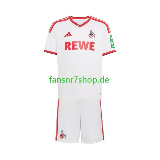 FC Köln fußball trikot Kinder Heim 2026-2027 Kurzarm
