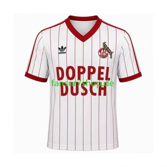 FC Köln fußball trikot 1982 1983 Herren Heim Retro Kurzarm