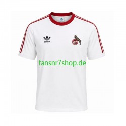 FC Köln fußball trikot 1986 1987 Herren Heim Retro Kurzarm