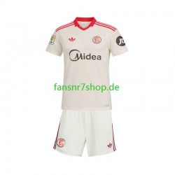 FC Sevilla fußball trikot Kinder Heim Retro 2025-2026 Kurzarm